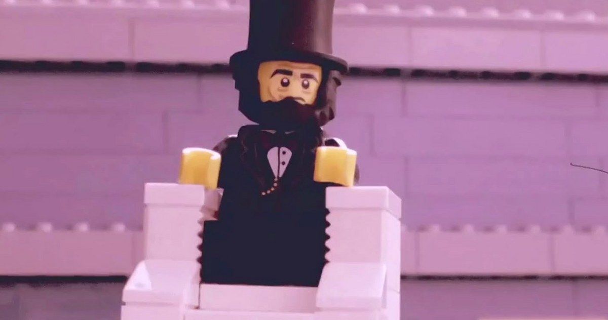 The LEGO Movie: History Cops Trailer with Abraham Lincoln and Michelangelo