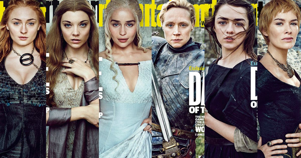 Game of Thrones Season 6 EW Covers Spotlight the Women of Westeros
