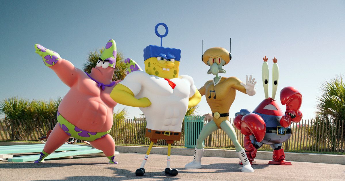 Comic-Con: Spongebob Movie: Sponge Out of Water First Look Photo