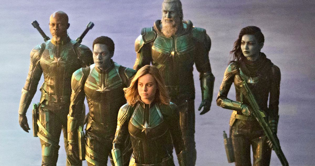 More Captain Marvel Photos Show Off Skrulls, Mar-Vell and Young Nick Fury