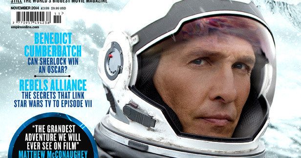 McConaughey Suits Up for Interstellar Empire Magazine Cover