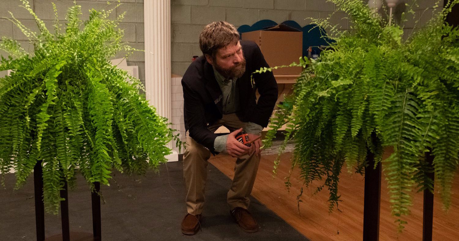 Between Two Ferns: The Movie First Look Has Zach Galifianakis Right Where You'd Expect
