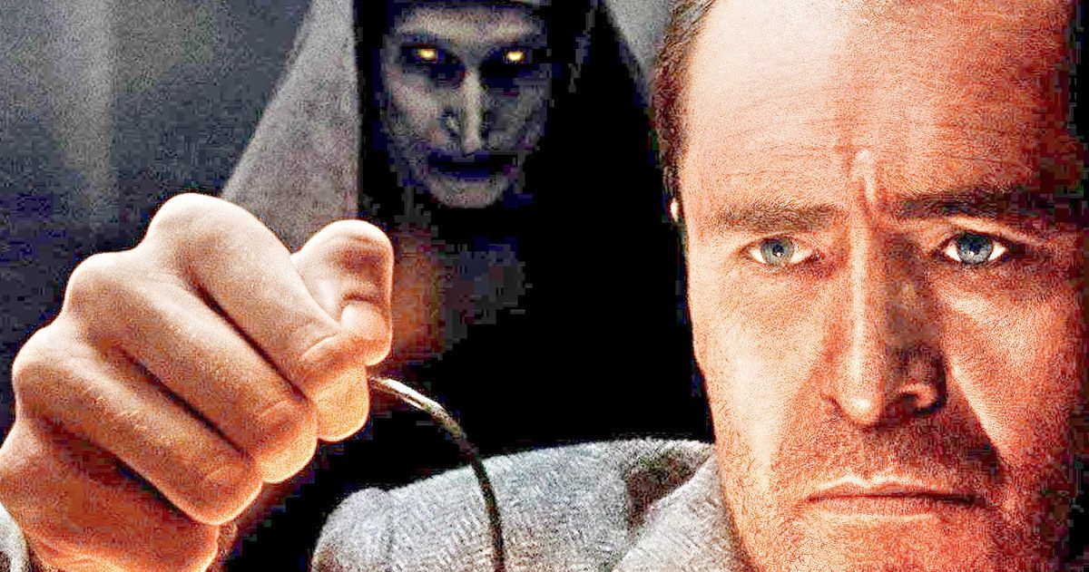 Demian Bichir Shares a Coffin with Evil in The Nun TV Spot