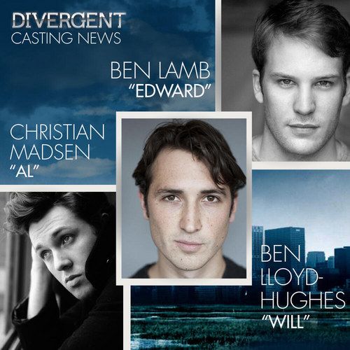 Divergent Adds Ben Lloyd-Hughes, Ben Lamb and Christian Madsen
