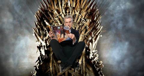 Peter Capaldi Trónok harcát és Doctor Who crossovert akar