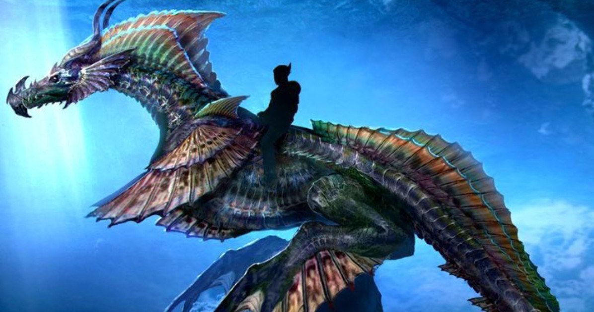 New Aquaman Image Shows Off a Gigantic Sea Dragon
