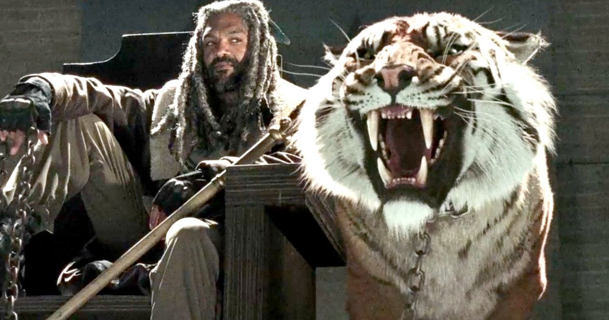 Walking Dead Season 7 Trailer Introduces King Ezekiel &amp; Shiva