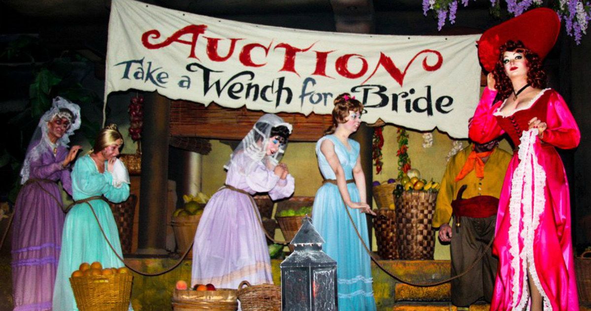 Disney's Pirates of the Caribbean Ride Is Losing Its Wench Auction