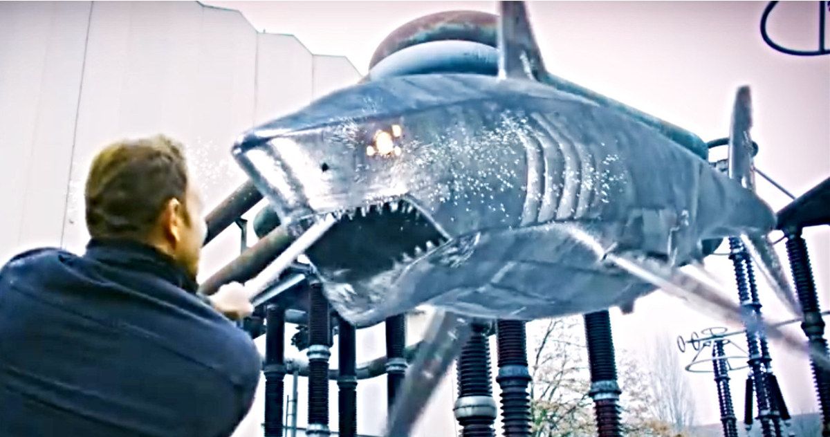 Dragon Sharks &amp; Great White Robots Rain Down in Final Sharknado 6 Trailer