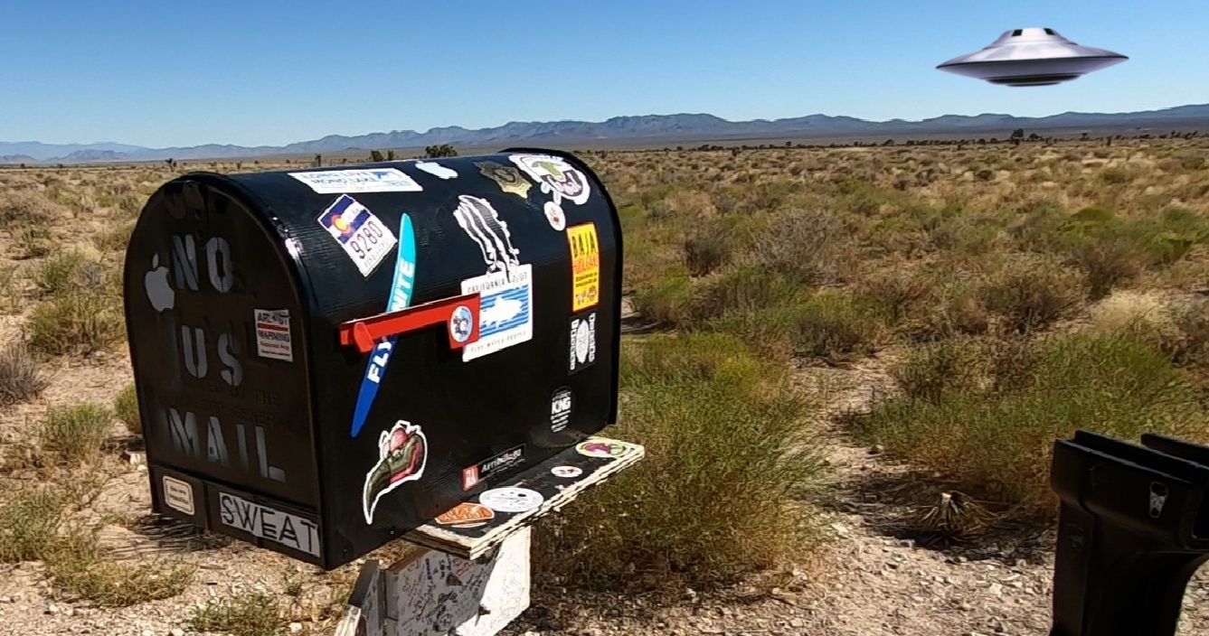 Iconic UFO Ranch Bordering Area 51 and Its Infamous Black Mailbox Are for Sale