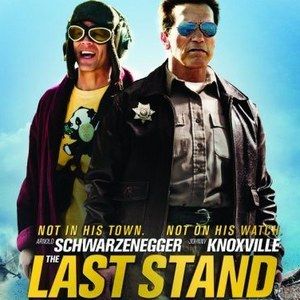 The Last Stand Quad Poster with Arnold Schwarzenegger and Johnny Knoxville