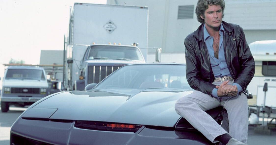 David Hasselhoff's Knight Rider Car Is Up for Auction and the Hoff Will Deliver It Personally