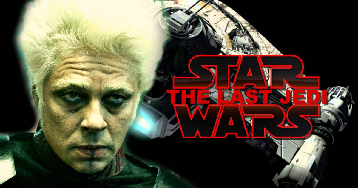 Benicio Del Toro's Star Wars 8 Character Finally Revealed?