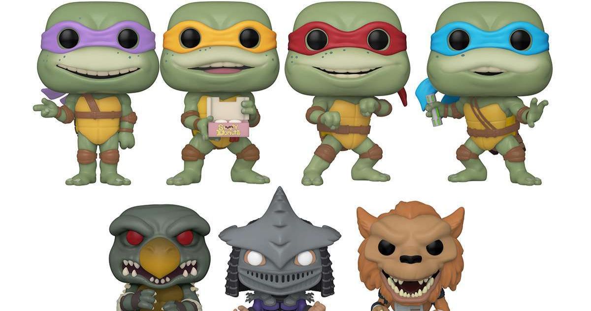 Teenage Mutant Ninja Turtles II Funko Pops Have Arrived