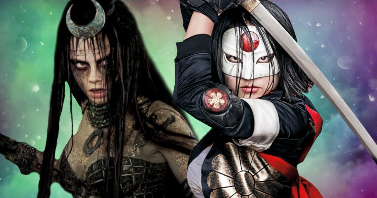 What Enchantress &amp; Katana Almost Looked Like in Suicide Squad