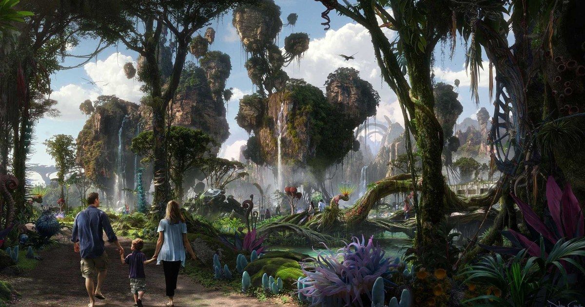 Disney's Pandora Theme Park Video Goes Behind the World of Avatar