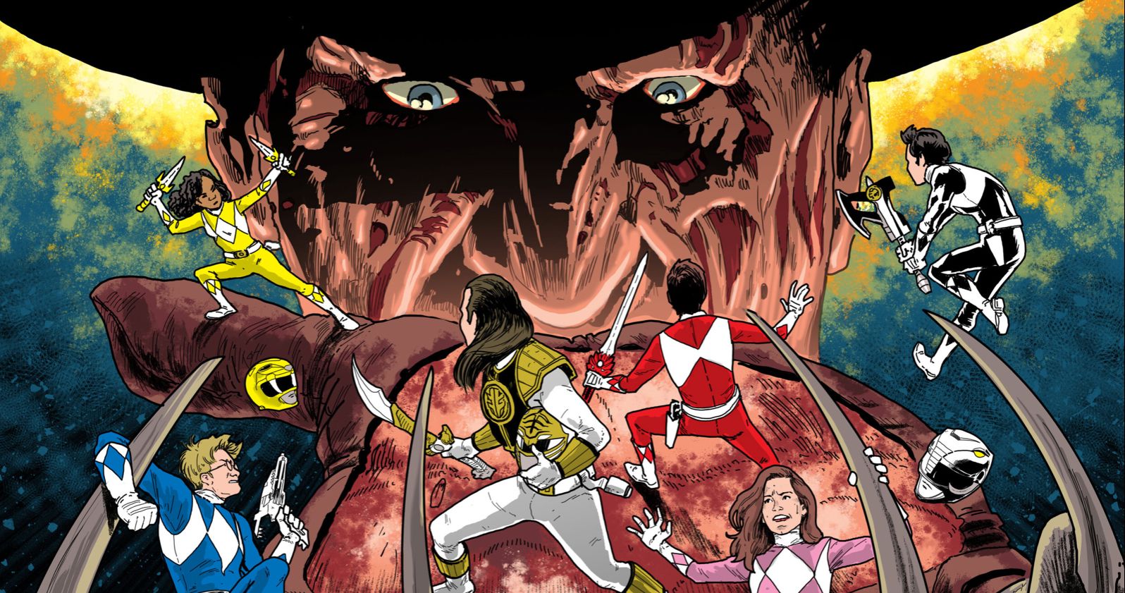 Freddy Krueger, Jason and Pinhead Fight the Power Rangers in New Fan-Made Comic