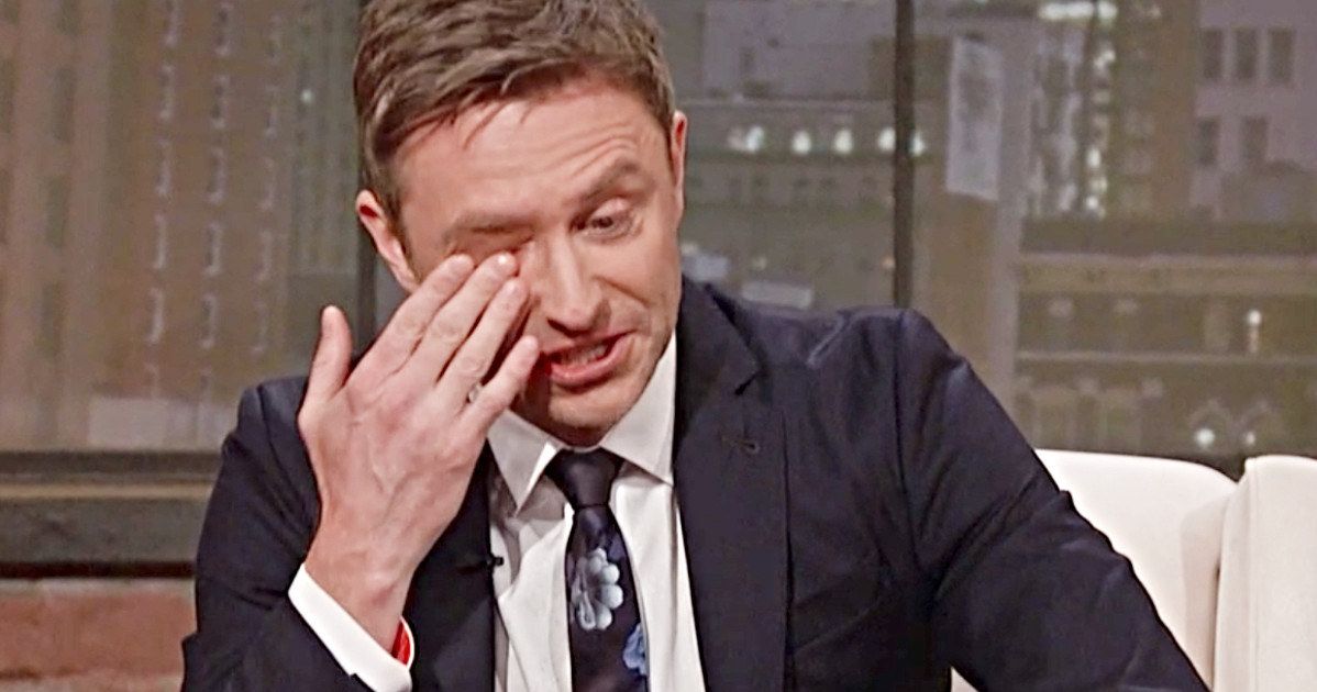 Tearful Chris Hardwick Returns to Talking Dead After Abuse Claims