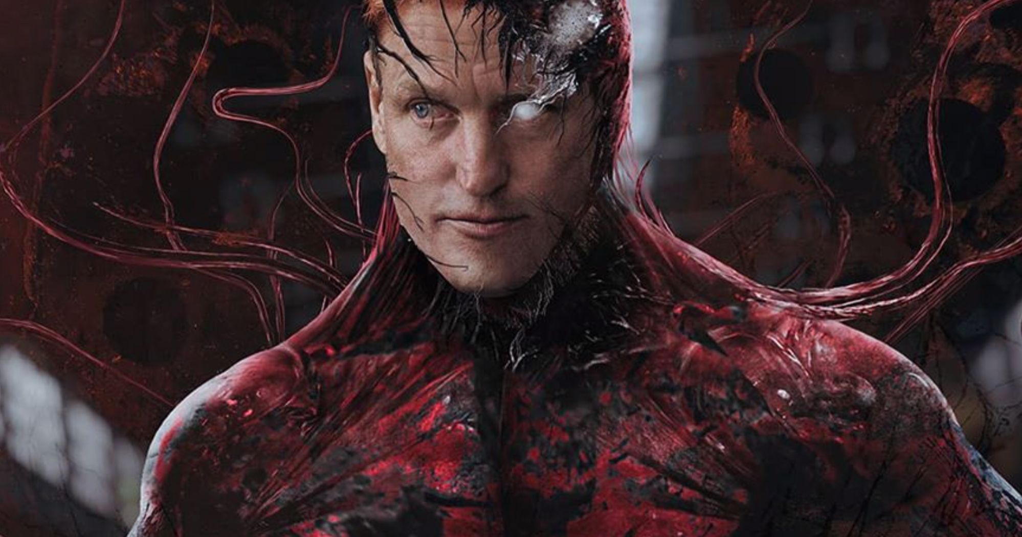 Woody Harrelson as Carnage Imagined in Spectacular New Venom 2 Fan Art