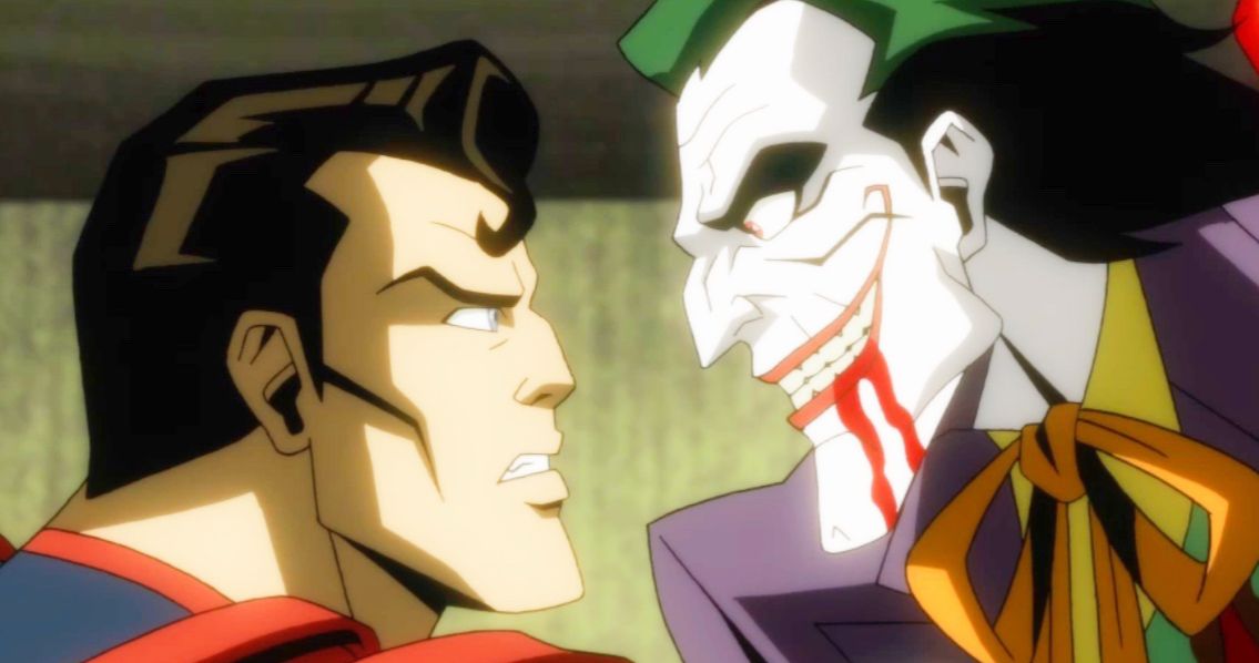 Injustice Red Band Trailer Shows an Unhinged Superman Punching a Hole Through Joker