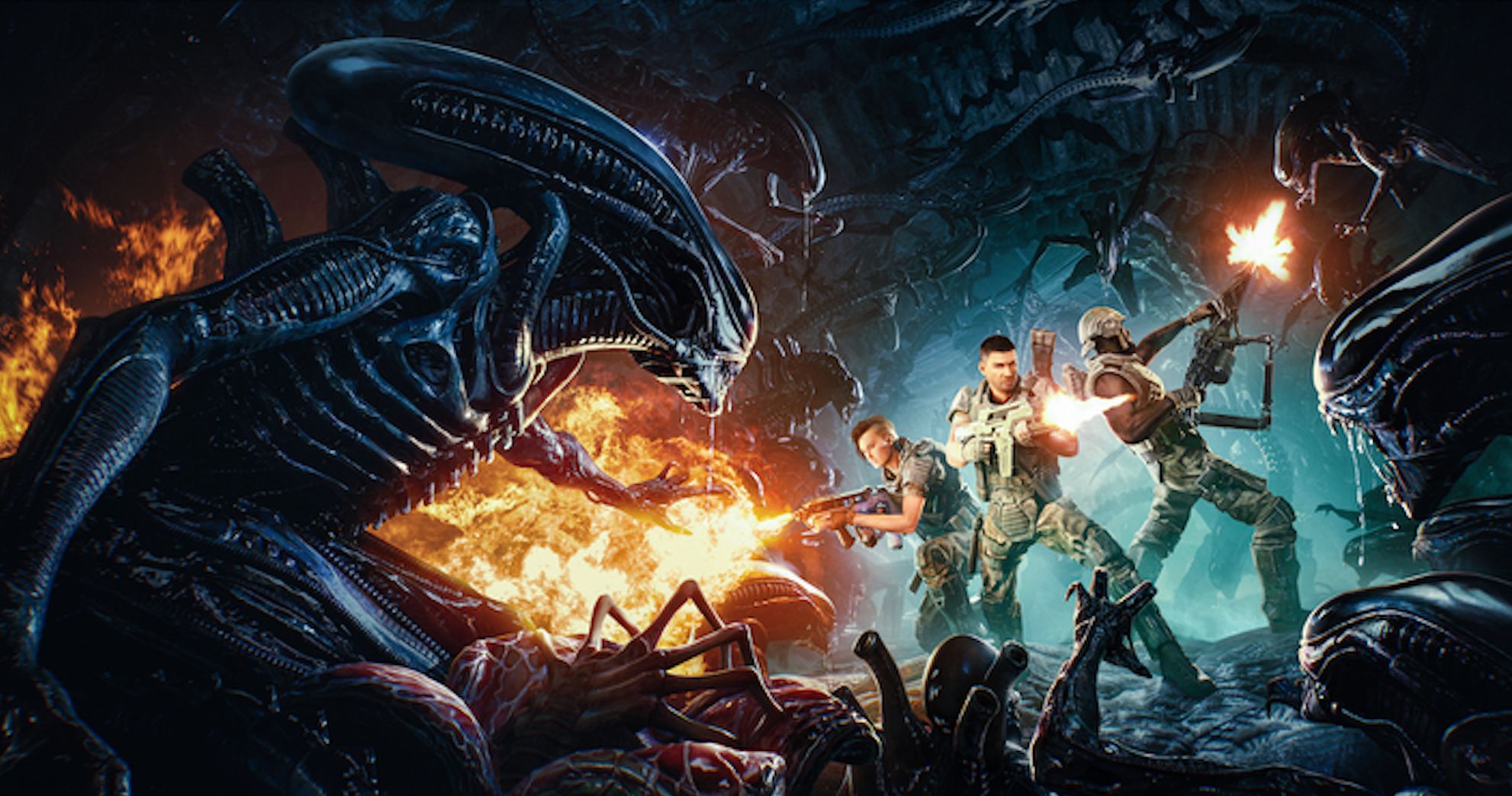 Aliens: Fireteam Video Game Trailer Reveals Xenomorphs Vs. Colonial Marines Shoot 'Em Up