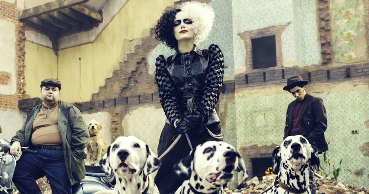 First Look at Emma Stone as Cruella in Disney's 101 Dalmatians Live-Action Prequel