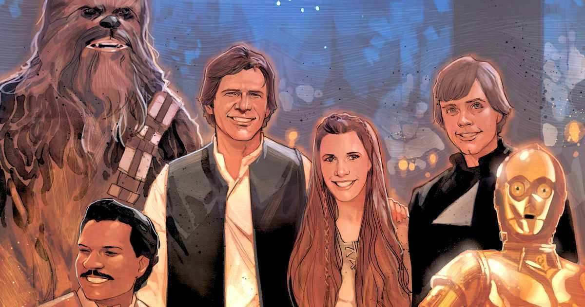 Star Wars: The Force Awakens Prequel Comic Art Unveiled