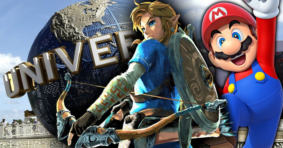 Mario &amp; Zelda Nintendo Rides Are Coming to Universal Theme Parks