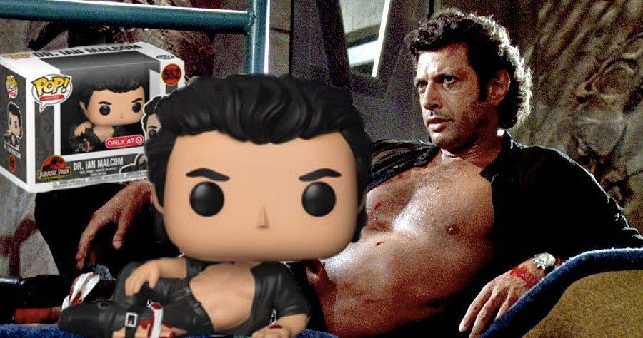Shirtless Jeff Goldblum Gets a Jurassic Park Funko Pop Toy