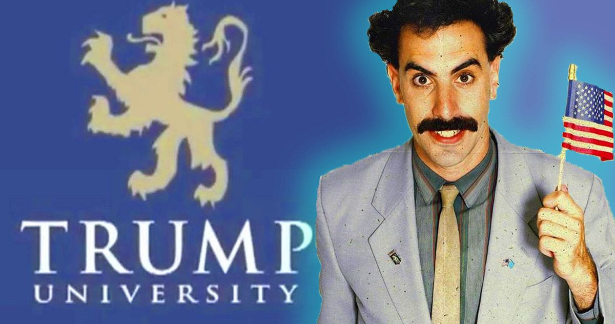Borat Star Sacha Baron Cohen Is Making a Trump University Movie Next?