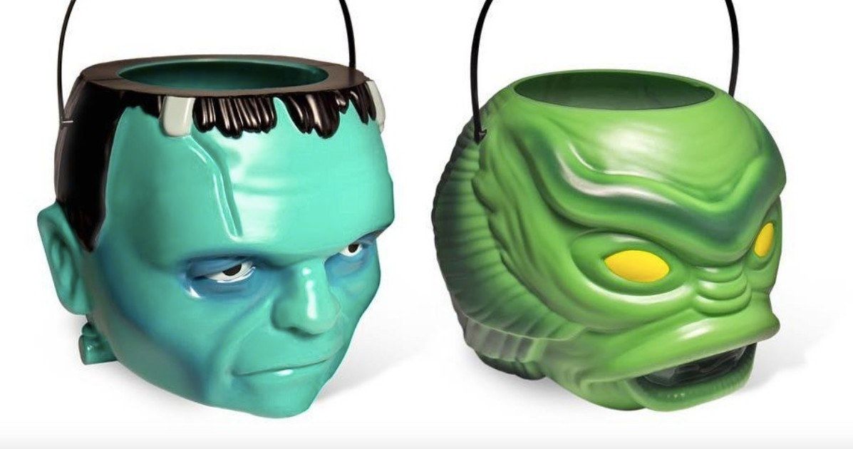 Universal Monsters Get Turned Into Retro Halloween Buckets for NYCC