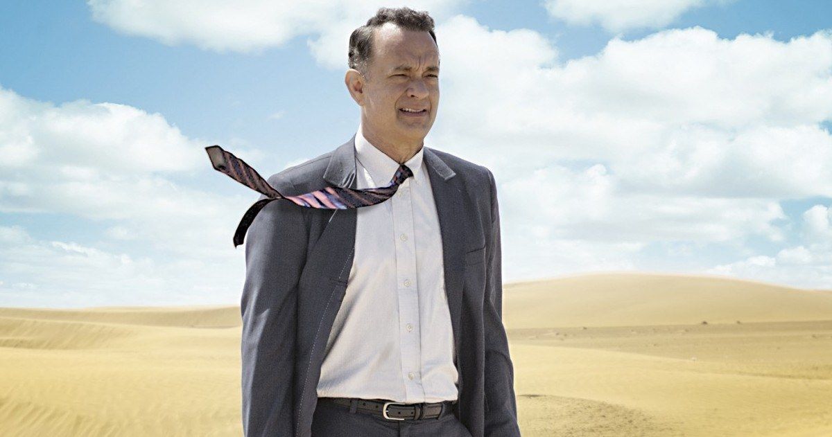 A Hologram for the King Trailer Takes Tom Hanks to Saudi Arabia