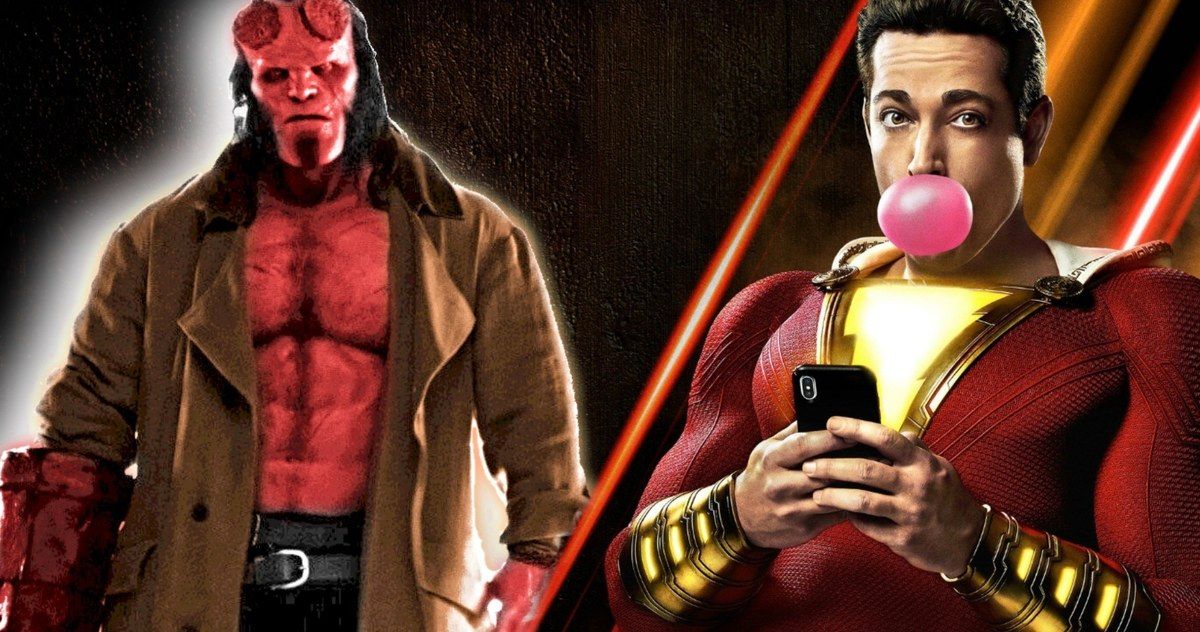 Can Hellboy Stop Shazam's Reign at the Box Office?