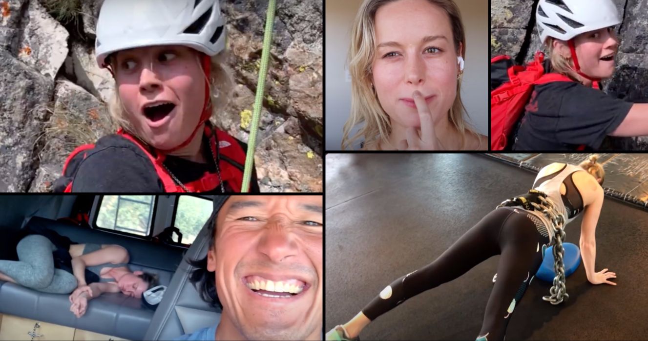 Marvel Star Brie Larson Climbed the Grand Teton in Secret, Watch the Video