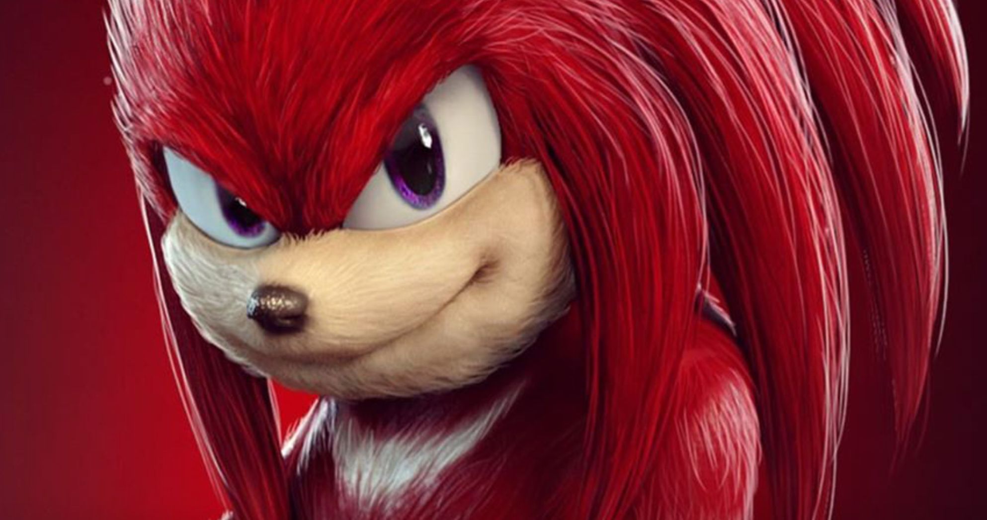 Knuckles Arrives in Sonic the Hedgehog 2 Fan Art