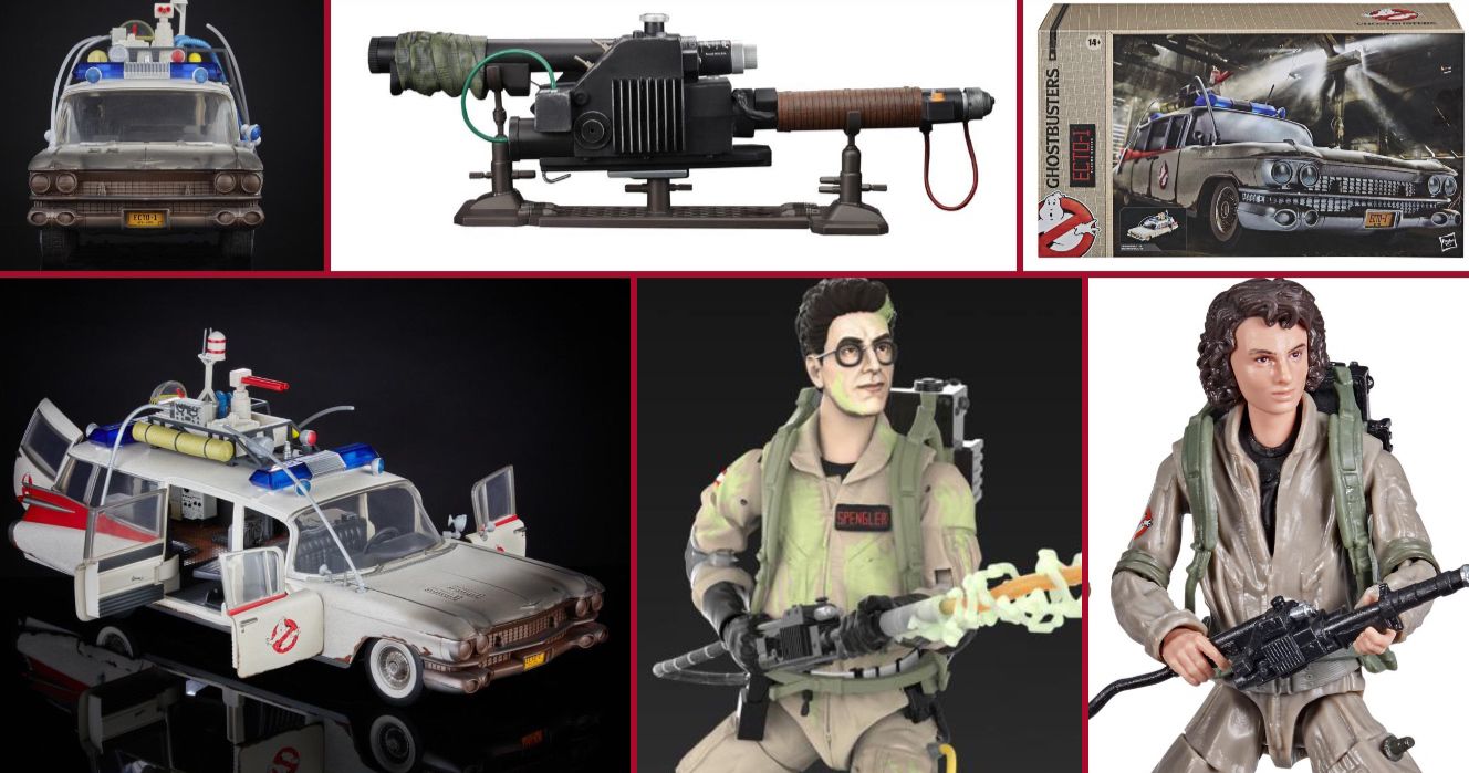Ghostbusters: Afterlife Ecto-1 Toy Arrives with Classic Ghostbusters Glow-in-the-Dark Figures