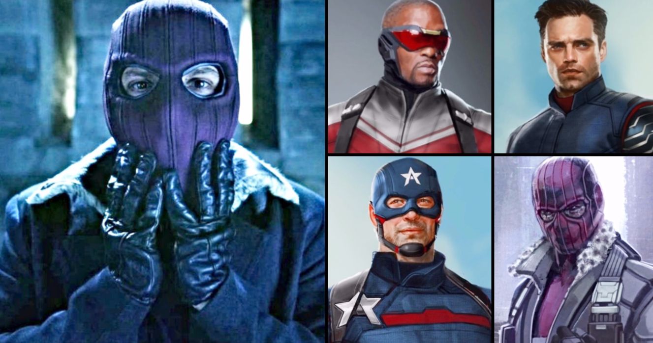 The Falcon and the Winter Soldier Concept Art Reveals U.S. Agent &amp; Zemo's Mask
