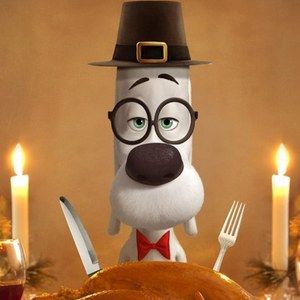Mr. Peabody and Sherman Thanksgiving Poster