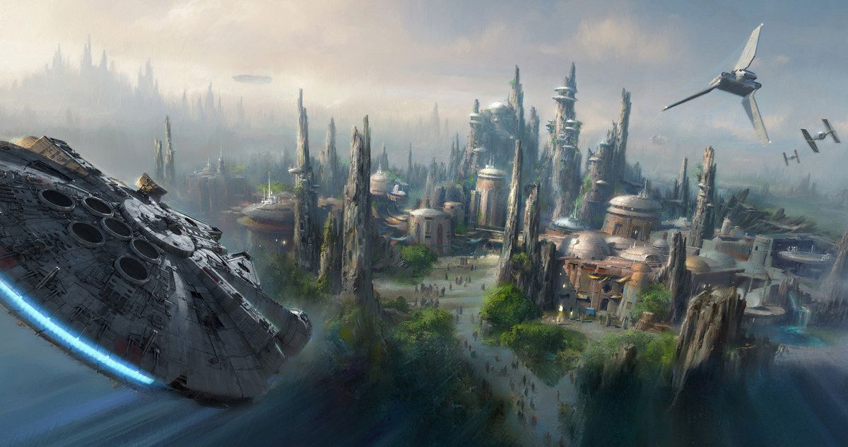 Watch Disney's Star Wars Land Theme Park Presentation Video