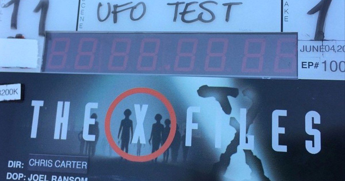 X-Files Creator Shares First Photo from the Set