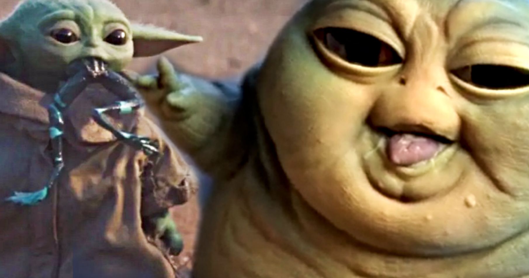 Fan-Made Baby Jabba Looks Like the Perfect Snack for Baby Yoda