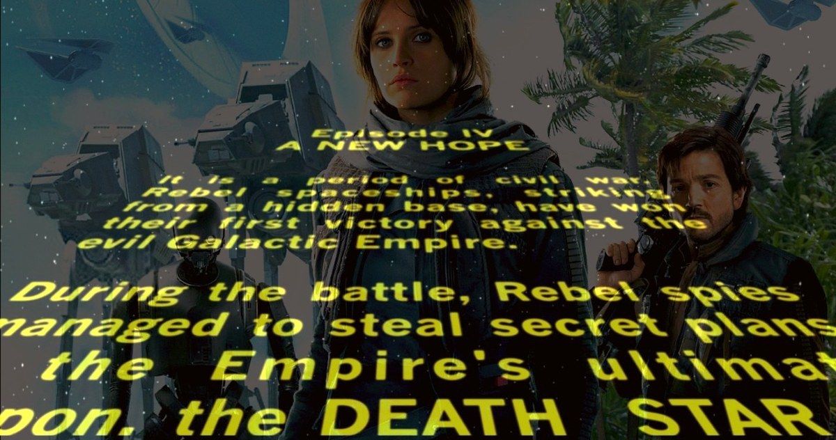 Star Wars Opening Crawl Creator Thinks Rogue One Made a Big Mistake