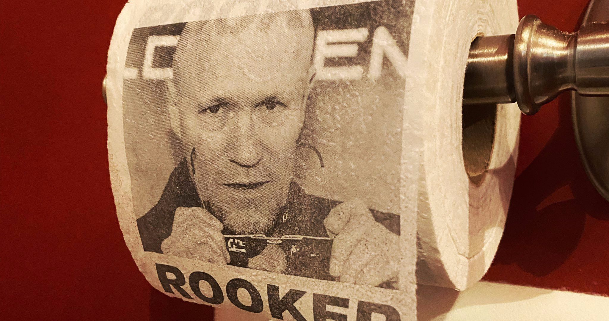 James Gunn Is Putting His Stash of Michael Rooker Toilet Paper to Good Use