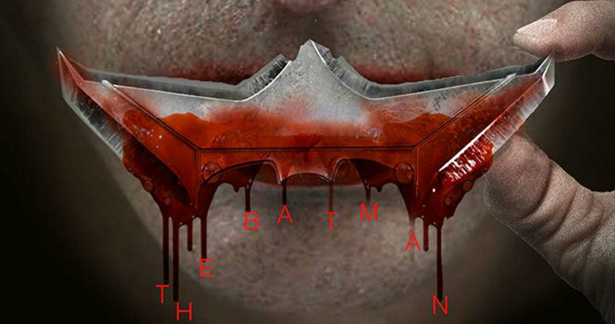 Jared Leto's Joker Gets Bloody in The Batman Fan-Made Poster