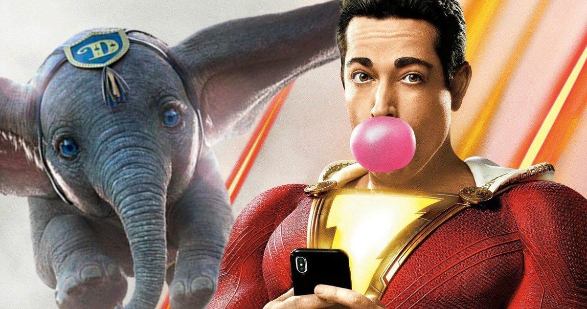 Shazam! Director Shares Hilarious Dumbo Mashup Video