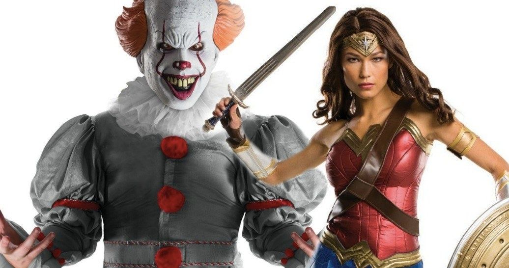Pennywise &amp; Wonder Woman Are 2017's Top Halloween Movie Costumes