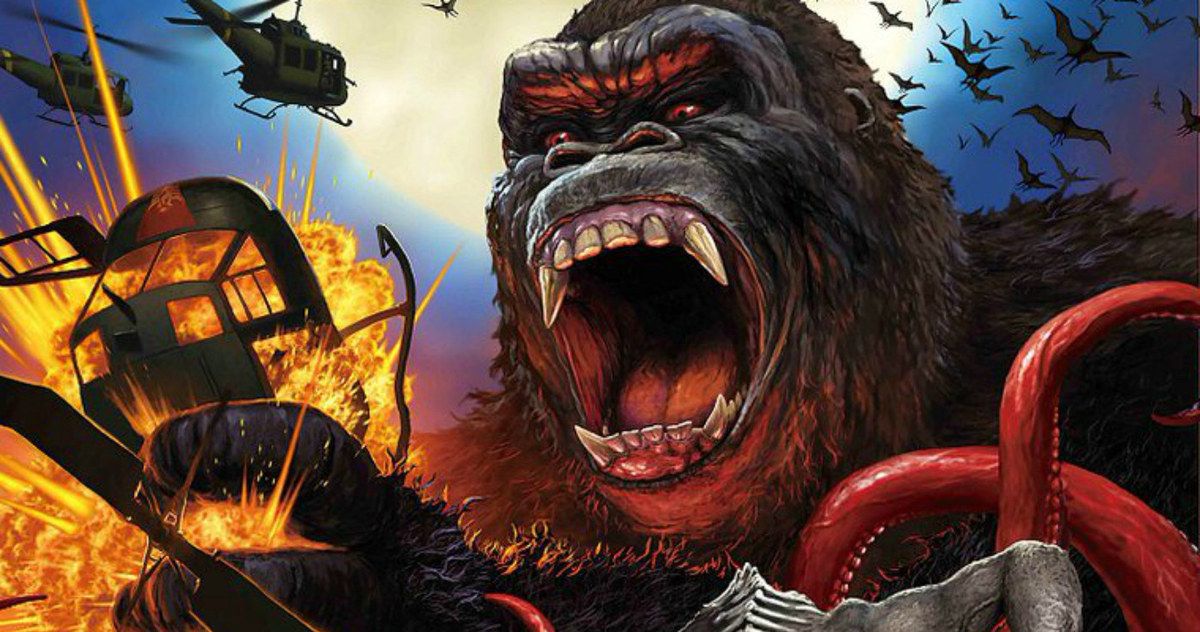 Kong: Skull Island Gets an Awesome Retro-Style Japanese Poster