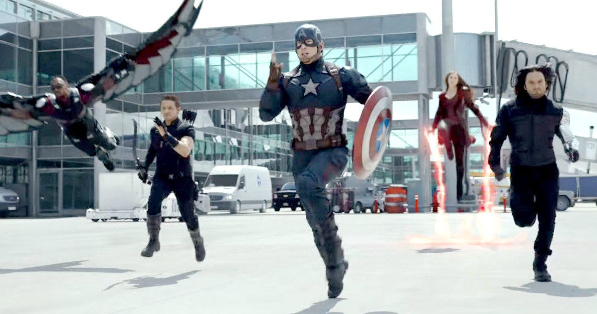 Captain America: Civil War Splash Page Fight Details &amp; 3 New Photos