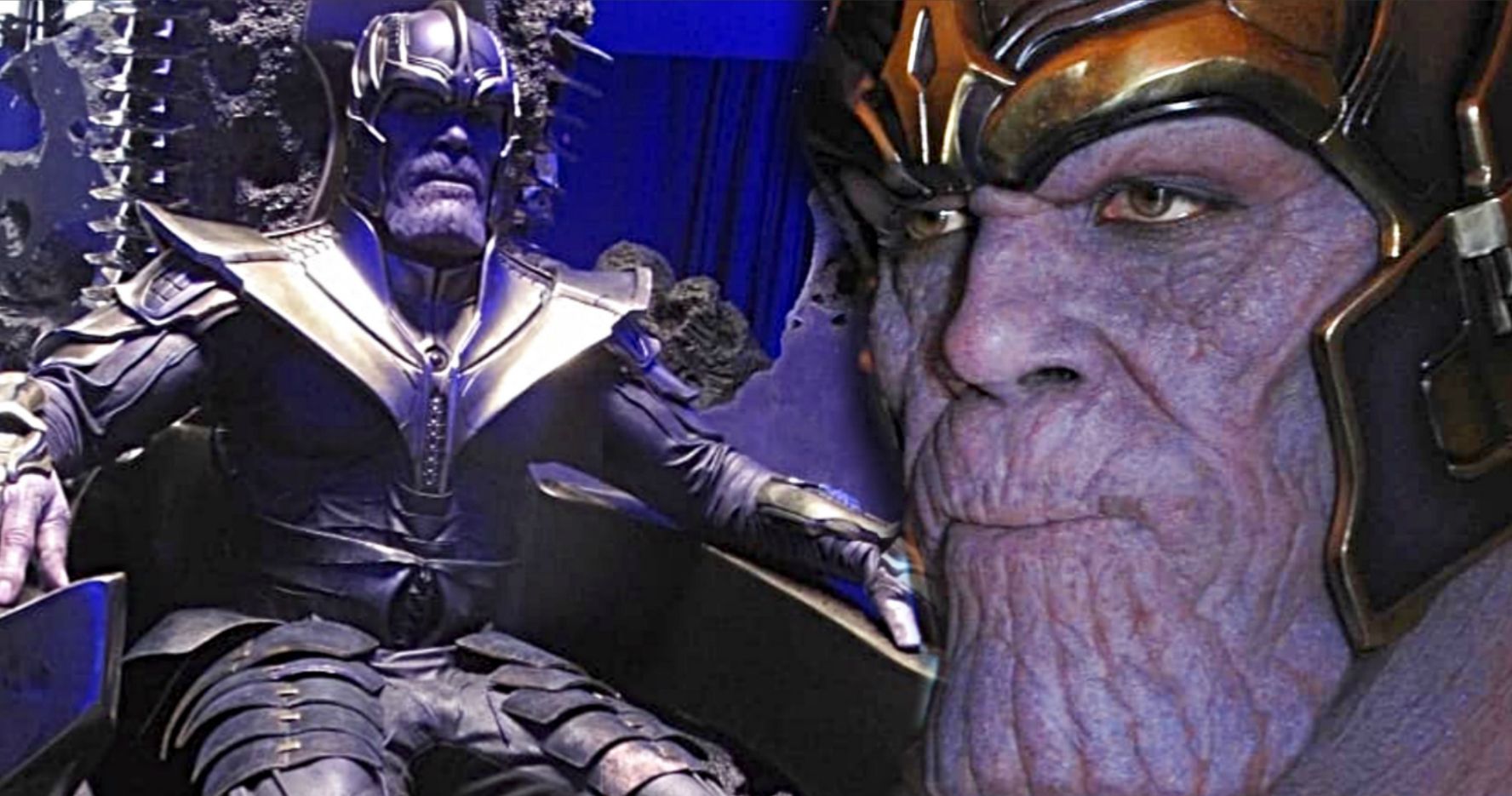 Thanos Before Brolin: Avengers Set Photos Show Original Mad Titan ...