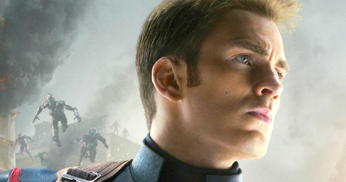Avengers 2 Captain America Poster with Chris Evans